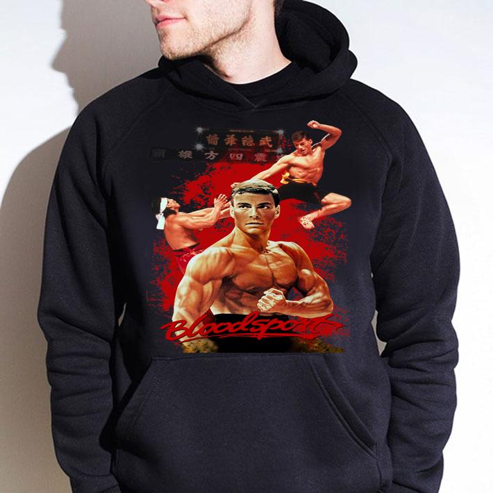 Bloodsport Van Damme Retro Fighting Movie t-shirt hoodie