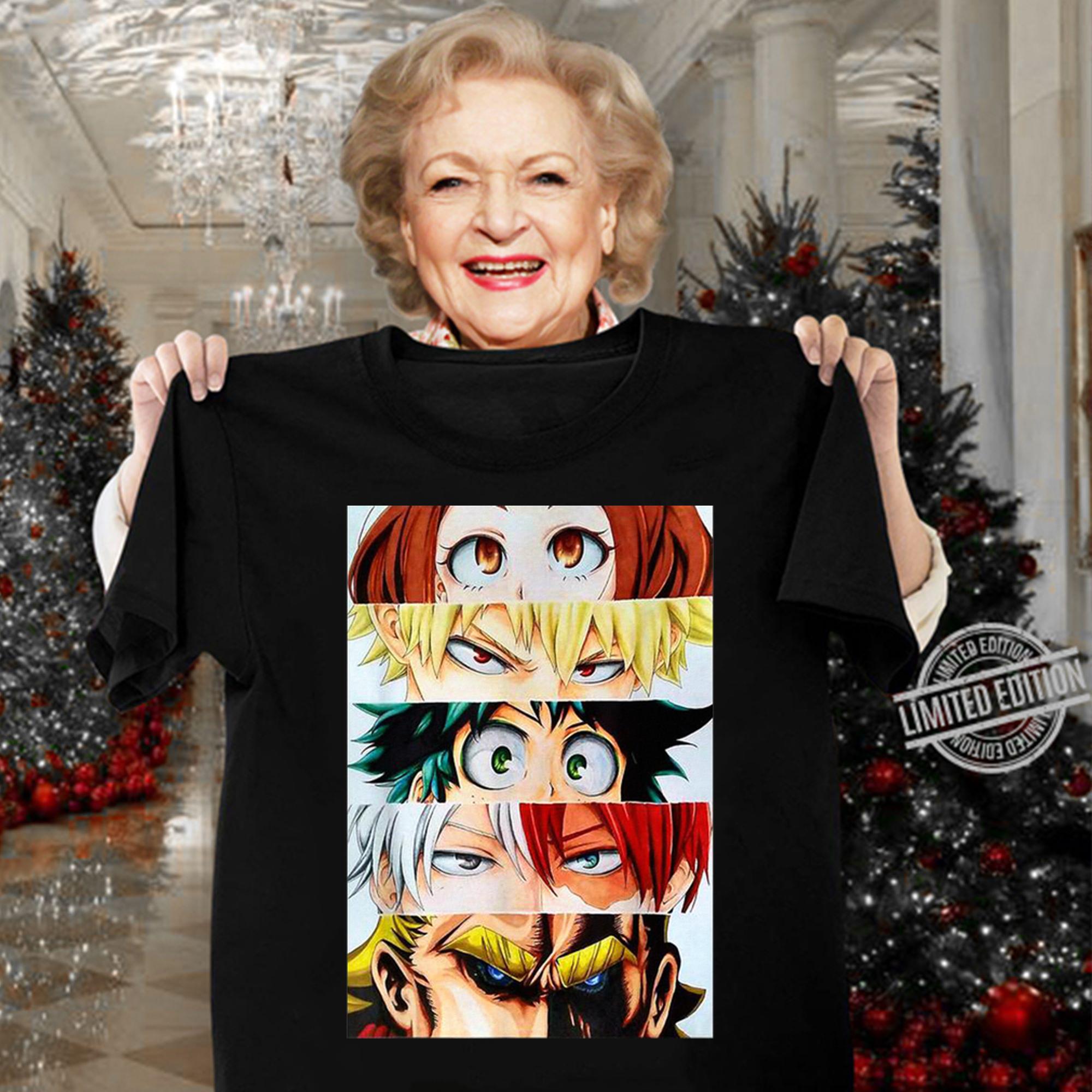 My Hero Academia Characters t-shirt woman shirt