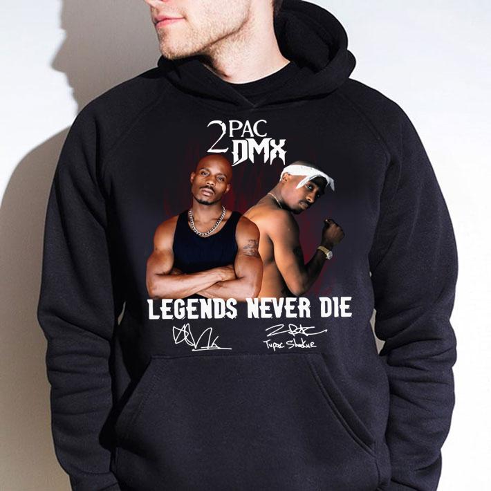 2Pac DMX Legends Never Die t-shirt hoodie