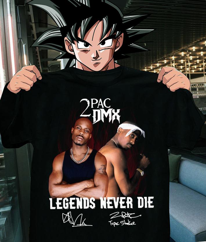 2Pac DMX Legends Never Die t-shirt shirt