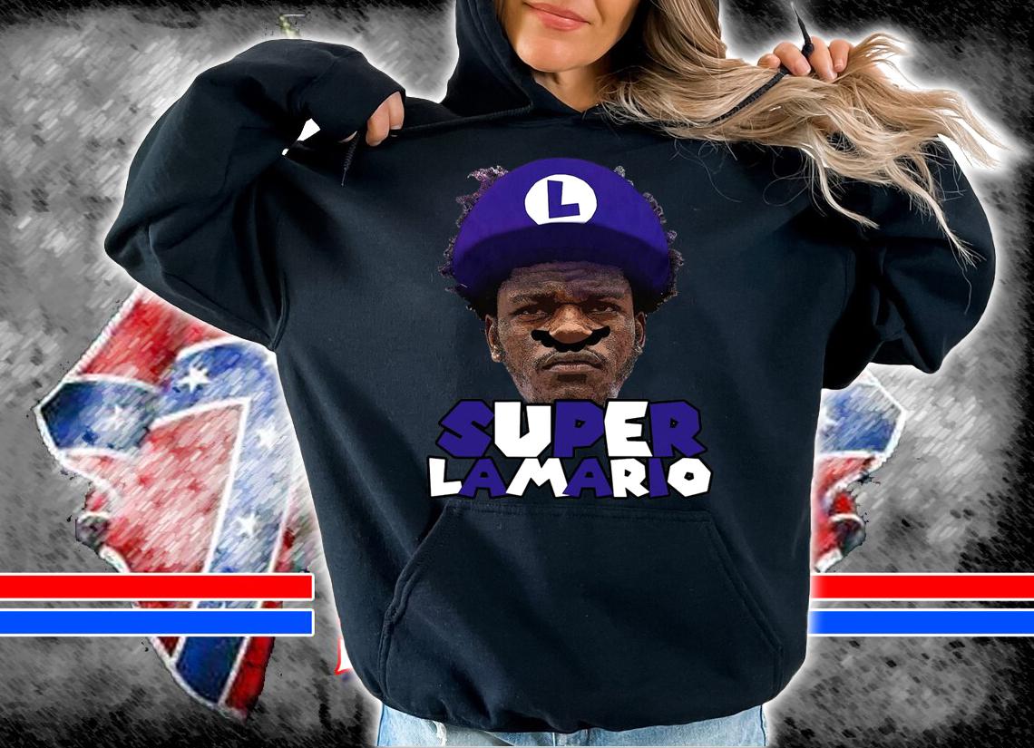 Super Lamario Jackson Baltimore Ravens t-shirt hoodie