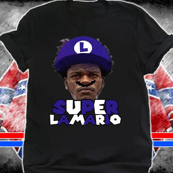 Super Lamario Jackson Baltimore Ravens t-shirt shirt