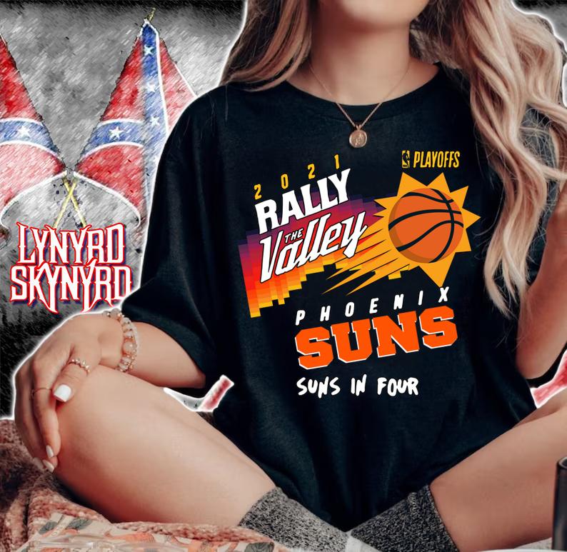 2021 Rally The Valley Phoenix Suns t-shirt woman shirt