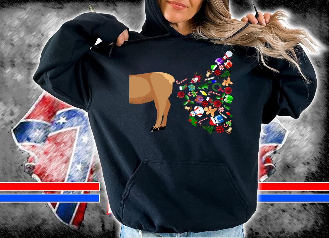 Couples Sick Reindeer DIY Funny Ugly Christmas Sweater t-shirt hoodie