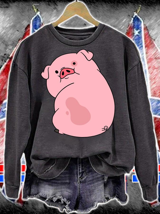 Disney Channel Gravity Falls Waddles the Pig t-shirt sweatshirt