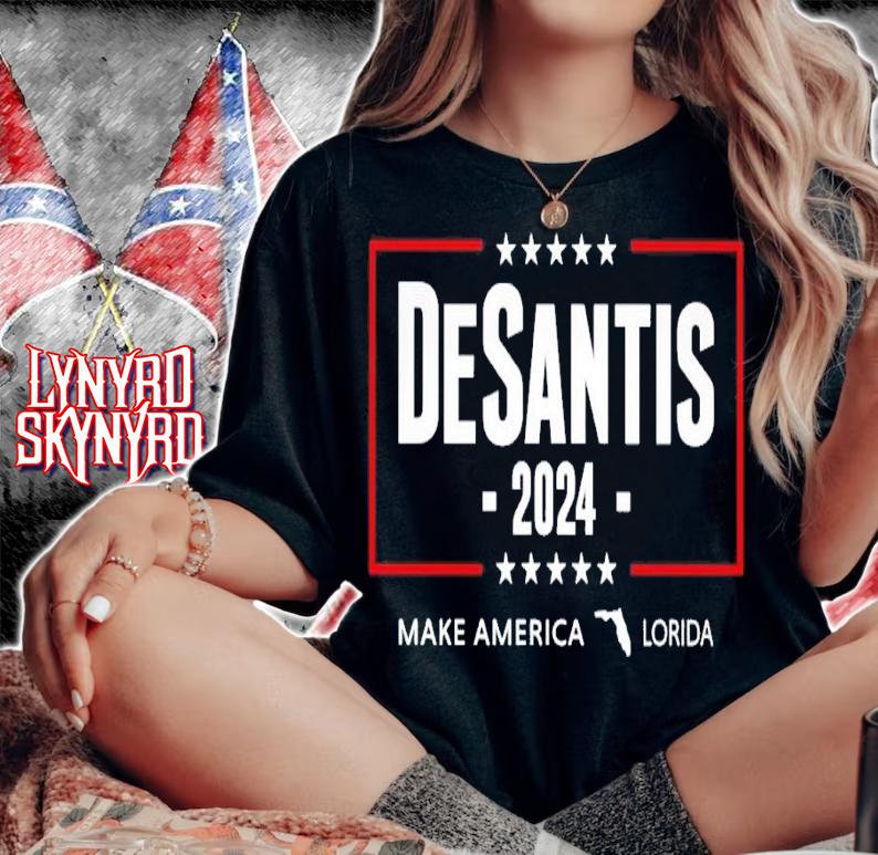 DeSantis 2024 make America Florida t-shirt woman shirt