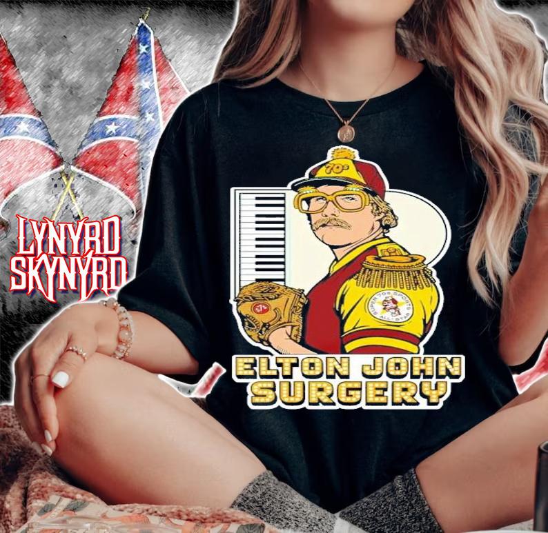 Elton John Surgery t-shirt woman shirt