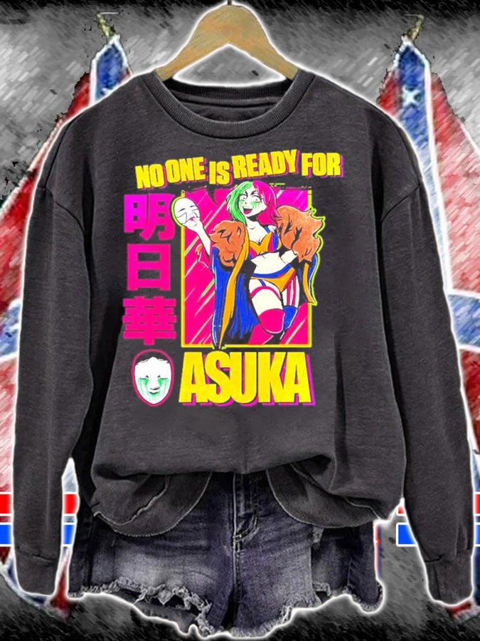 Becky Lynch WWE No One Is Ready For Asuka Shirt t-shirt sweatshirt