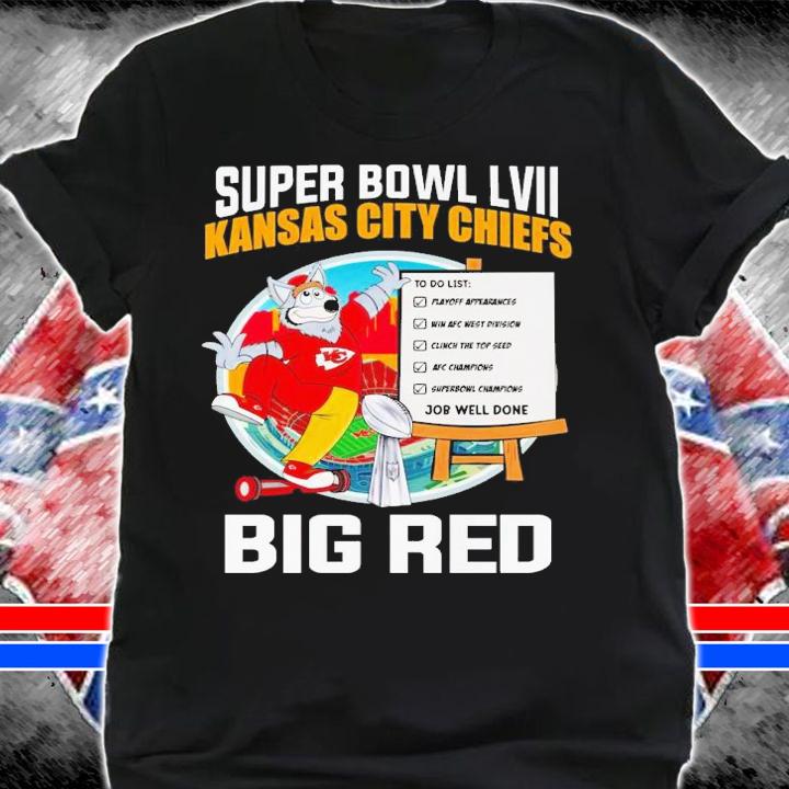 Big Red Super Bowl LVII Kansas City Chiefs shirt t-shirt shirt