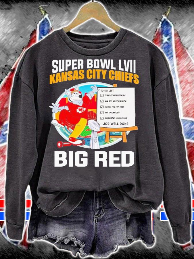 Big Red Super Bowl LVII Kansas City Chiefs shirt t-shirt sweatshirt