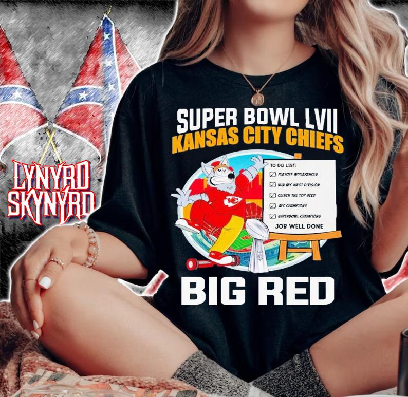 Big Red Super Bowl LVII Kansas City Chiefs shirt t-shirt woman shirt