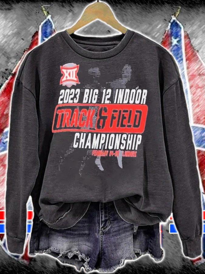 2023 Big 12 Indoor track and field Championship shirt t-shirt sweatshirt