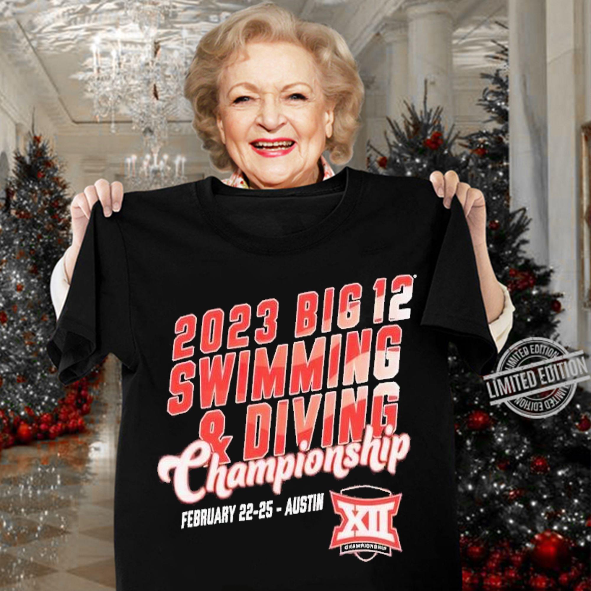 2023 Big 12 swimming and diving Championship February 22 25 shirt t-shirt woman shirt