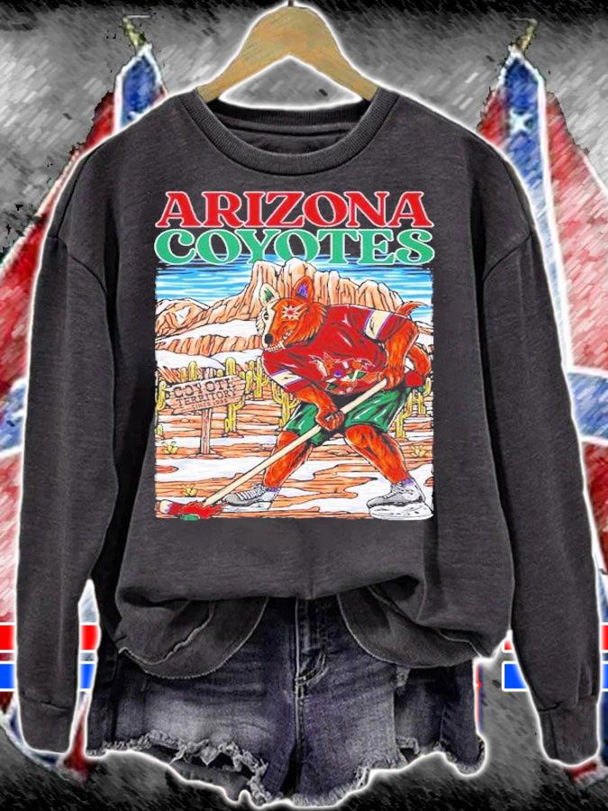 Arizona Coyotes X Modern Rockstars Hockey Shirt t-shirt sweatshirt