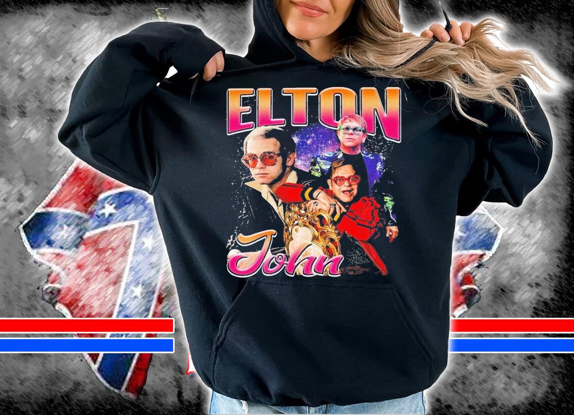 Elton John graphic shirt t-shirt hoodie