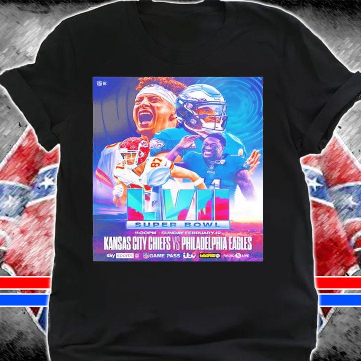 February 12 2023 Super Bowl Championship Philadelphia Eagles Vs Kansas City Chiefs Shirt t-shirt shirt