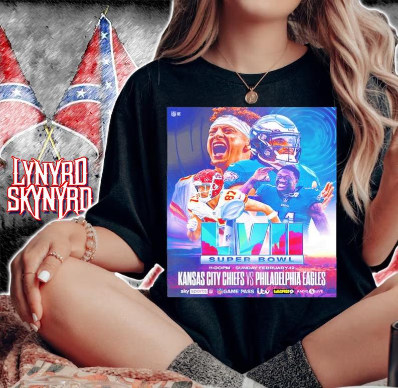 February 12 2023 Super Bowl Championship Philadelphia Eagles Vs Kansas City Chiefs Shirt t-shirt woman shirt