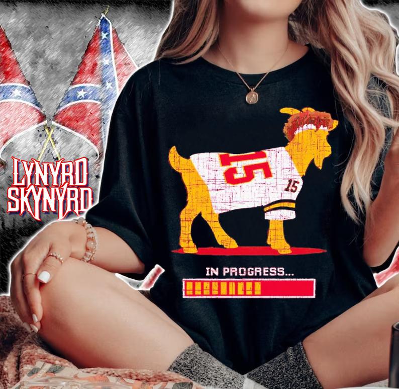 G.O.A.T. in progress Kansas City Chiefs shirt t-shirt woman shirt