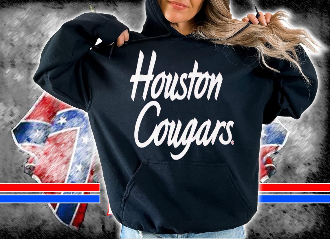 Houston Cougars wordmark shirt t-shirt hoodie
