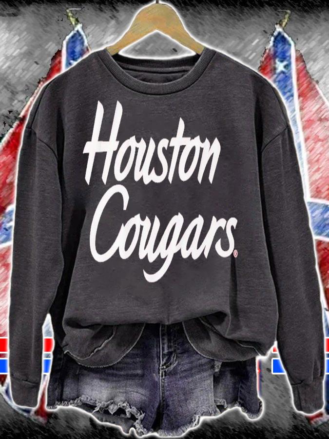 Houston Cougars wordmark shirt t-shirt sweatshirt