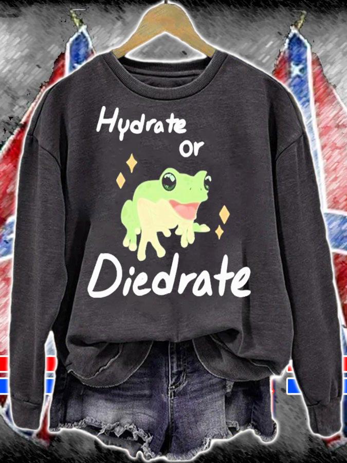Hydrate Or Diedrate Lily Moon Shirt t-shirt sweatshirt