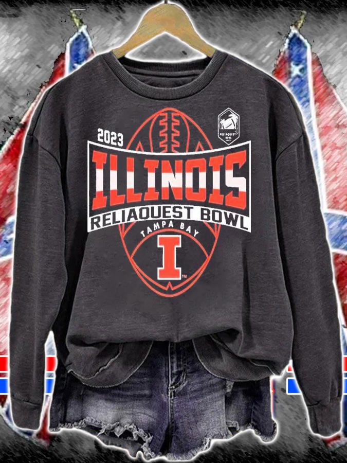 Illinois Football 2023 Reliaquest Bowl shirt t-shirt sweatshirt