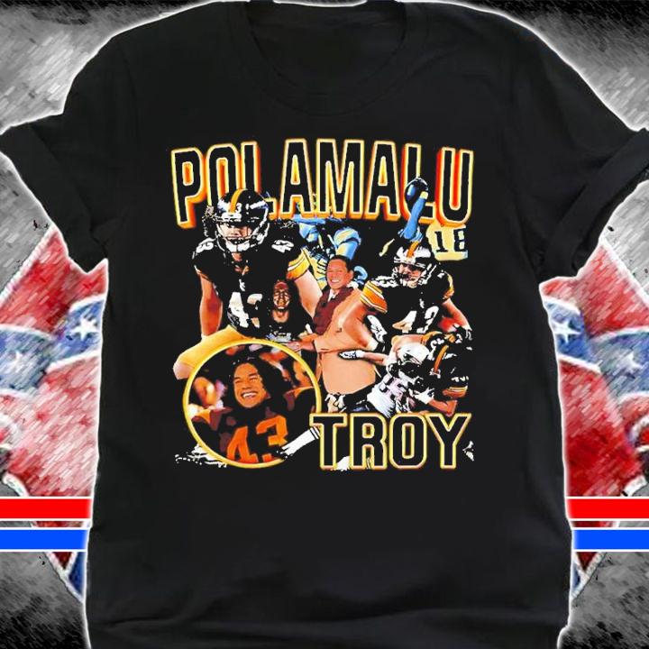 Honey Badger Wearing Troy Polamalu Pitt Dreams Shirt t-shirt shirt
