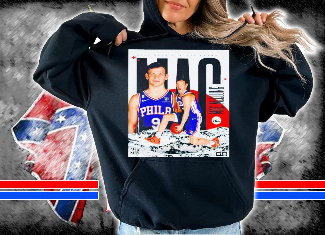 Mac Mccling 2023 dunk contest champ shirt t-shirt hoodie