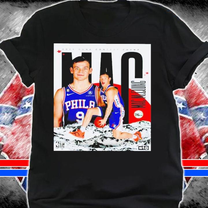 Mac Mccling 2023 dunk contest champ shirt t-shirt shirt