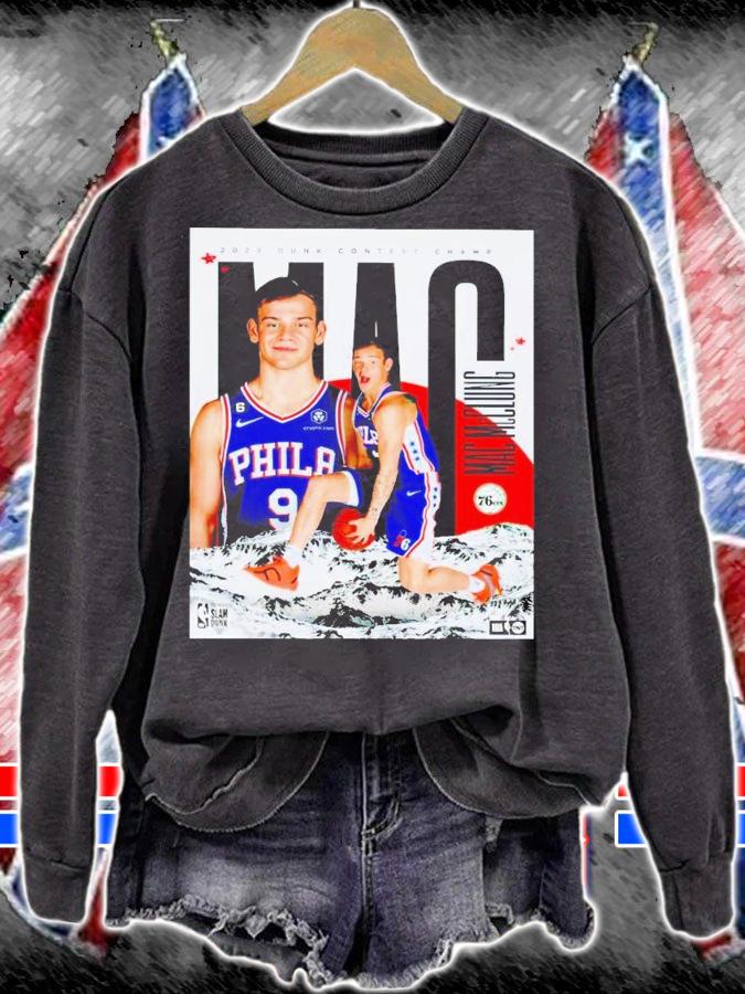 Mac Mccling 2023 dunk contest champ shirt t-shirt sweatshirt