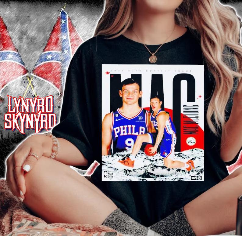 Mac Mccling 2023 dunk contest champ shirt t-shirt woman shirt