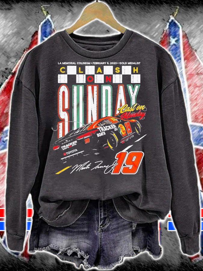 Martin Truex Jr Clash on Sunday Cast on Monday shirt t-shirt sweatshirt