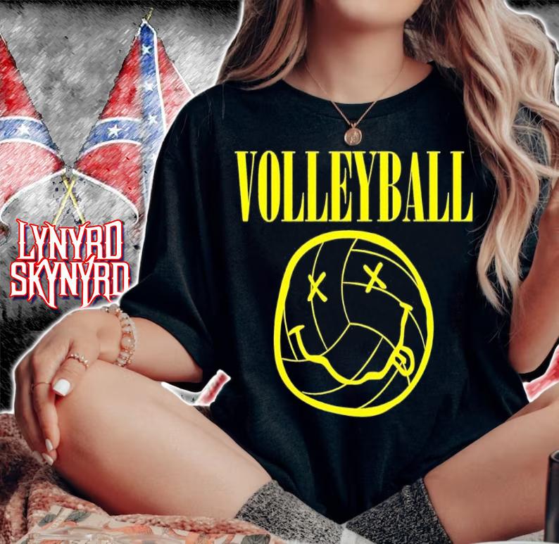 Nirvana Volleyball shirt, hoodie, sweater and tank top t-shirt woman shirt