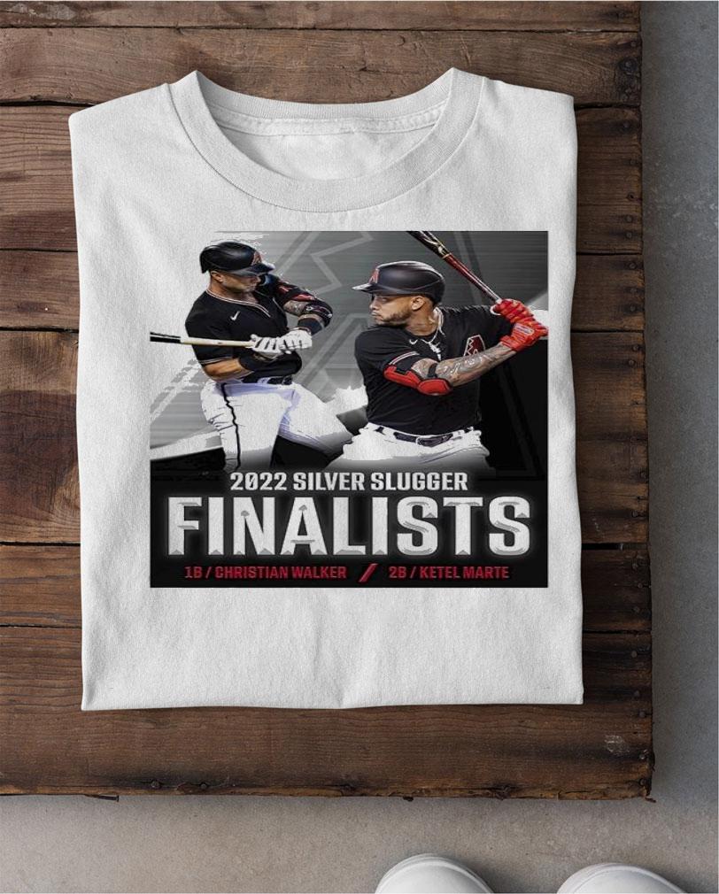 2022 Silver Slugger Finalists Christian Walker Ketel Marte shirt t-shirt