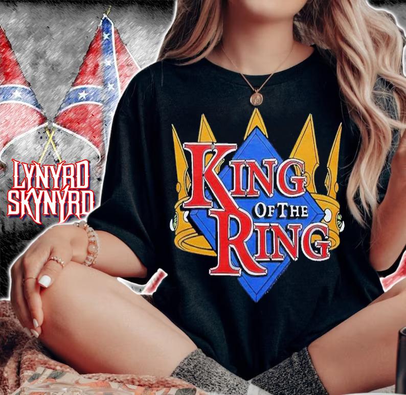 King Of The Ring Retro Event Logo shirt t-shirt woman shirt