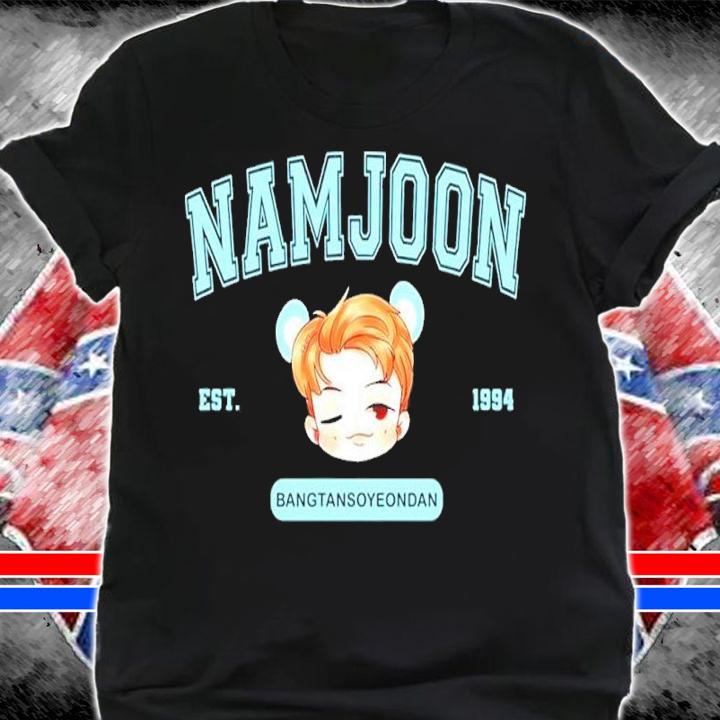 Namjoon Chibi Cute Vintage Bangtan BTS RM Est 1994 Shirt t-shirt shirt