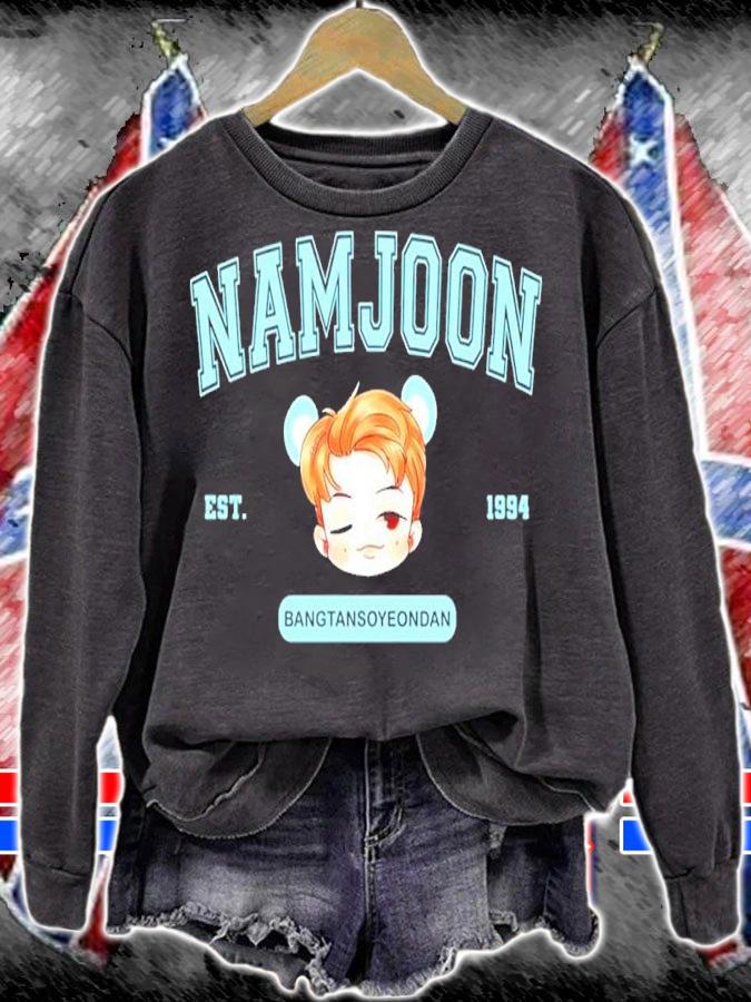 Namjoon Chibi Cute Vintage Bangtan BTS RM Est 1994 Shirt t-shirt sweatshirt