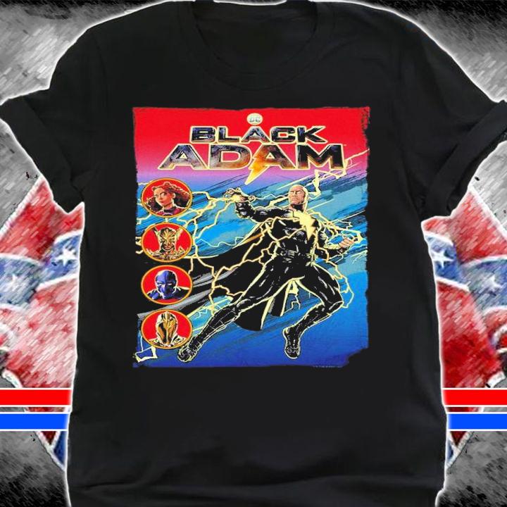 Black Adam Justice Cover shirt t-shirt shirt