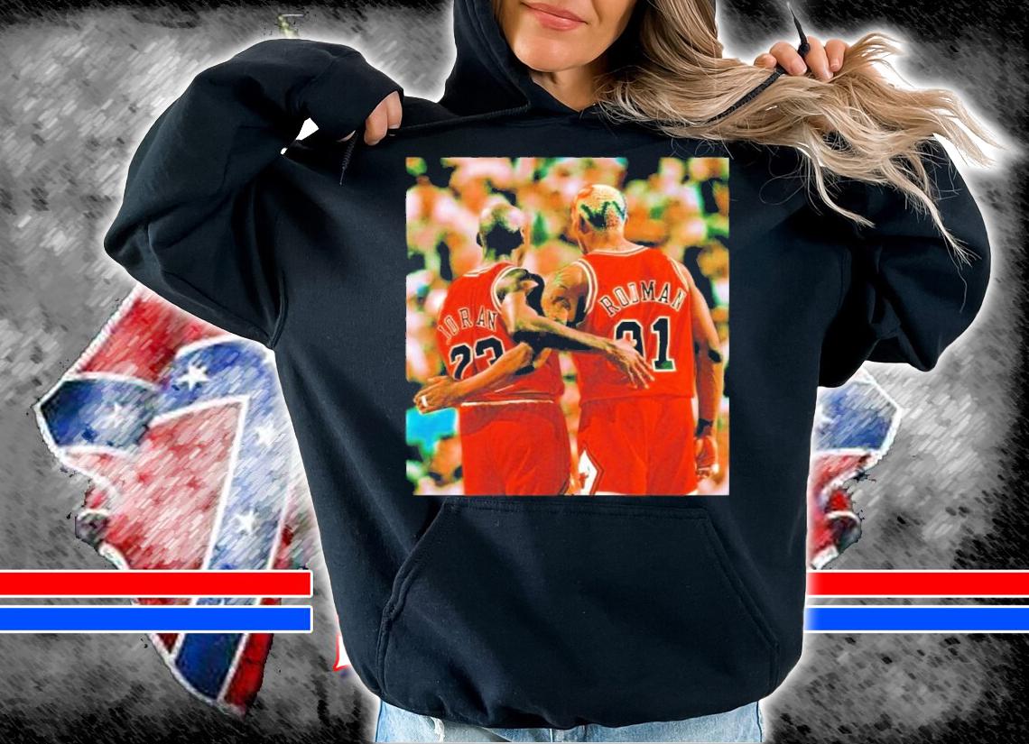 Double Monster Of Bulls MJ And Dennis Rodman Shirt t-shirt