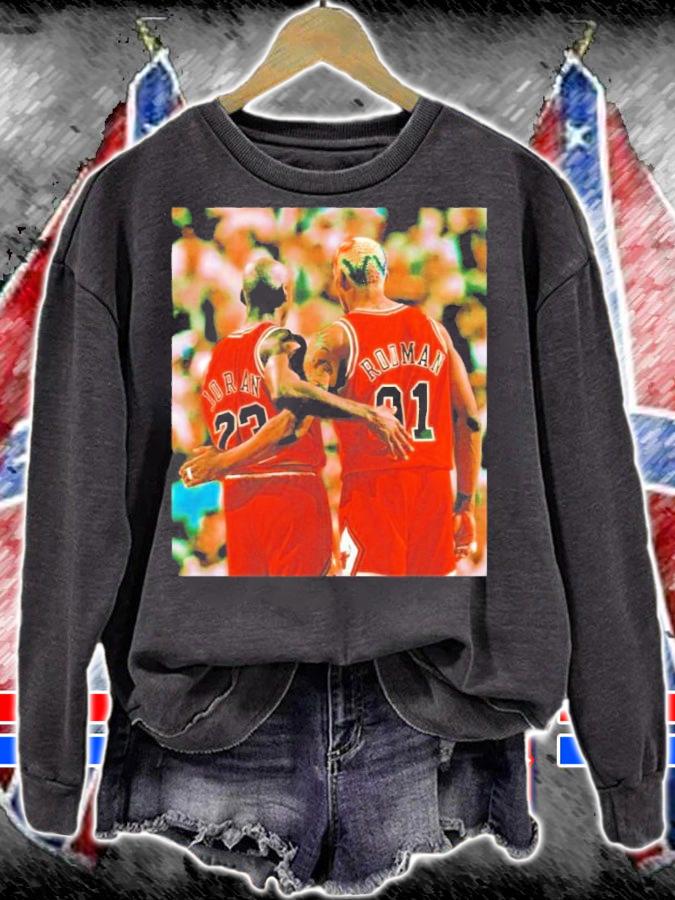 Double Monster Of Bulls MJ And Dennis Rodman Shirt t-shirt