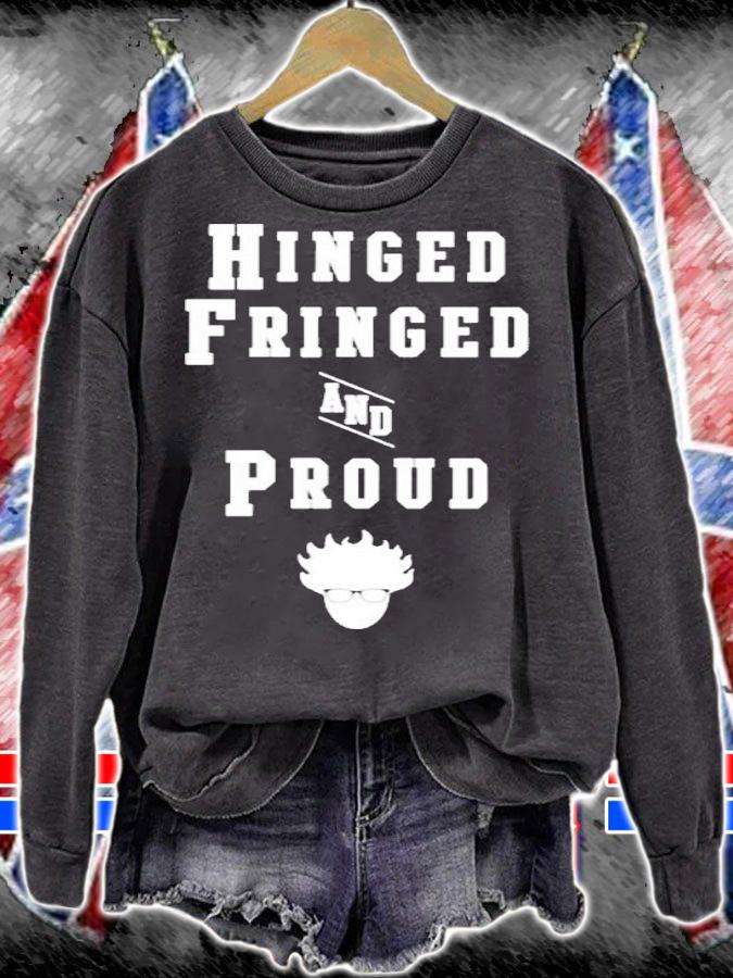 Hinged Fringed And Proud shirt t-shirt