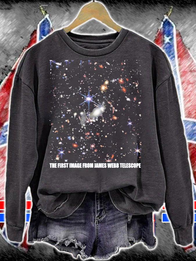 The First Image From The James Webb Space Telescope Nasa T-Shirt t-shirt sweatshirt