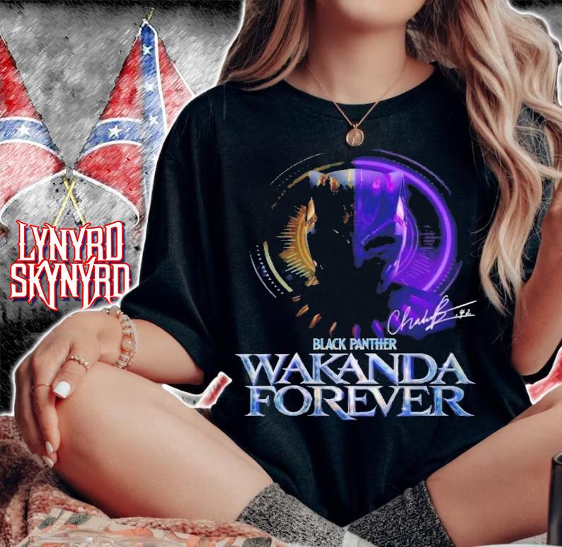 Black Panther Wakanda Forever Signature Shirt t-shirt woman shirt
