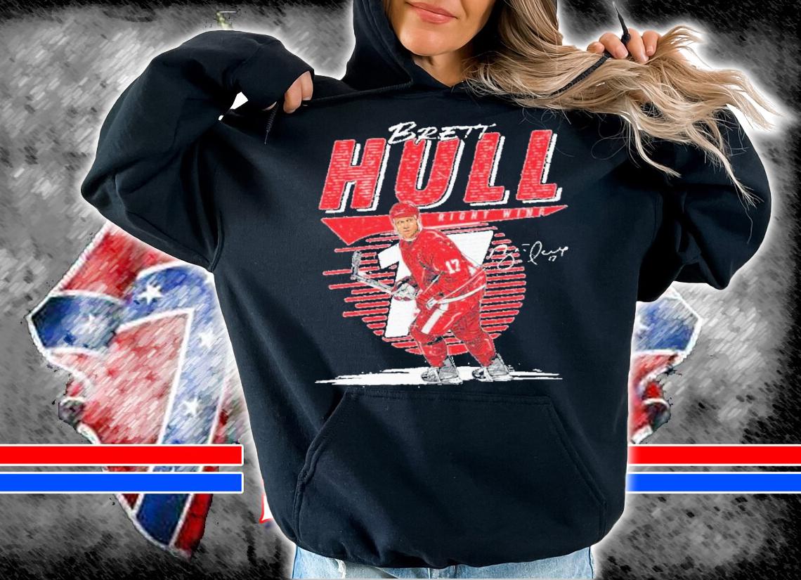 Brett Hull Detroit Comet Hockey Shirt t-shirt hoodie