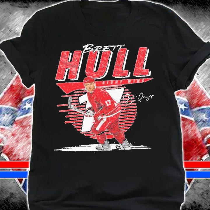 Brett Hull Detroit Comet Hockey Shirt t-shirt shirt