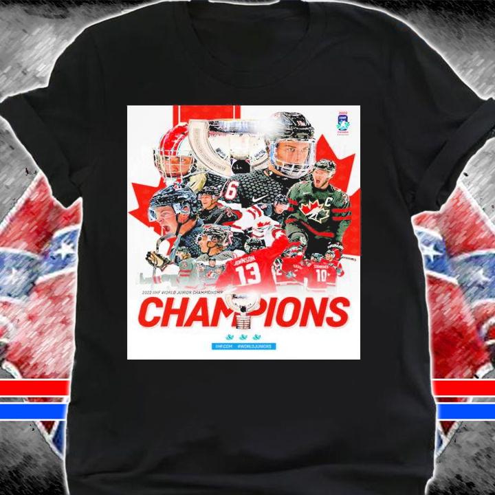 Canada 2022 IIHF World Junior Championship Champions Shirt t-shirt shirt