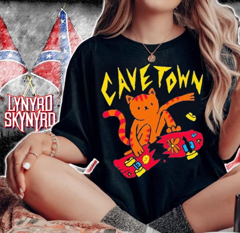 Cavetown Skate Cat Addison Grace T-Shirt t-shirt woman shirt