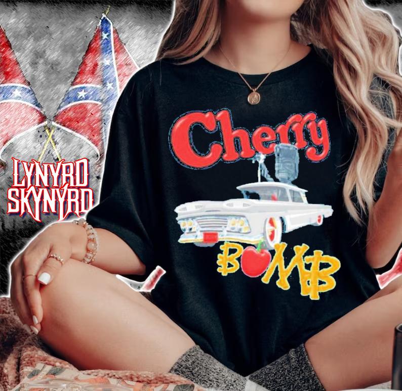 Cherry Bomb Hot Custom Rods Shirt t-shirt woman shirt