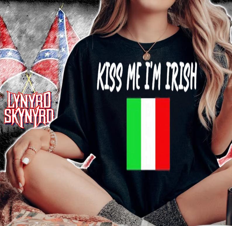 Kiss Me I'm Irish Cringe HOF Charli Damelio Shirt t-shirt woman shirt