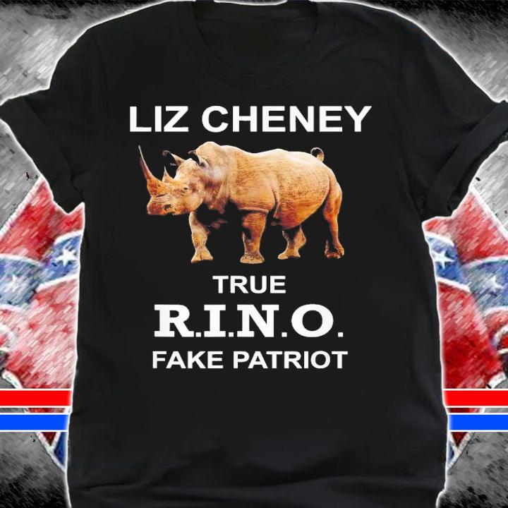 Liz Cheney True RINO Fake Patriot For President 2024 Election Cheney T-Shirt t-shirt